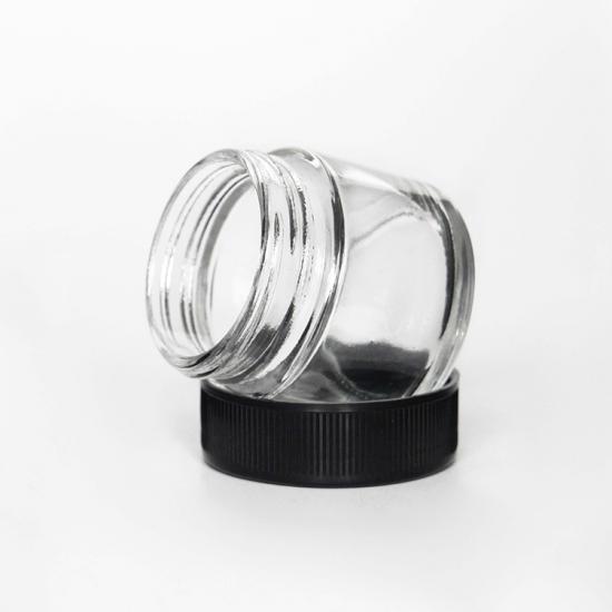 Klares kindersicheres Glas mit kindersicherem Verschluss für die Verpackung von Gesichtscreme