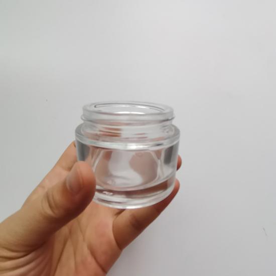 2oz 4oz kindersichere Glas Unkraut Container kindersichere Kappe Glas