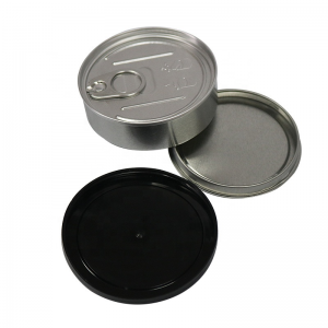 heiß verkaufende handpresse versiegelte metallbox 3 . 5 gramm einfache ringzugblechdosen
 - Safecare