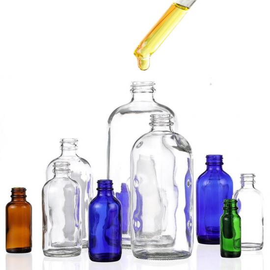 CBD-Öl-Tropfflasche aus Glastinktur 500 mg
