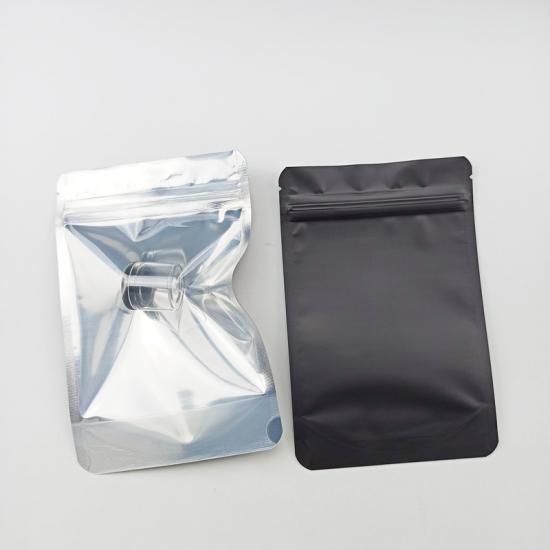 Gestanzte, speziell geformte, kindersichere Mylar-Tasche aus Kunststoff mit Reißverschluss