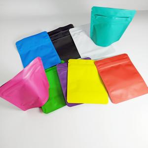 3,5 g Kunststoff Kinderbeständiger normaler Reißverschluss Kundenspezifische Mylar-Tasche - Safecare