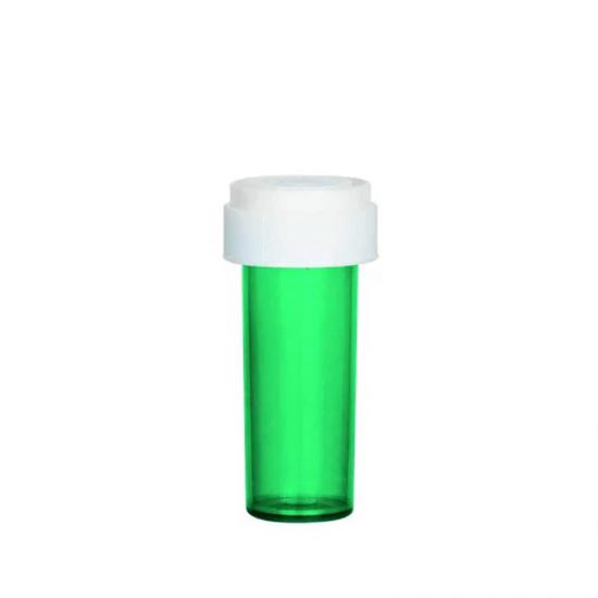 Blaue verschreibungspflichtige Flasche, umkehrbare Tablettenverpackung, doppelseitiger Pillenbehälter