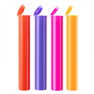 Kunststoffrohr mit individuellem Logo für Pop-Top-Verschlüsse